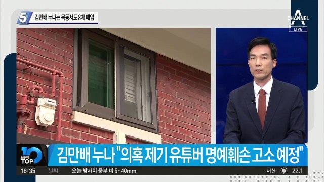 김만배 누나는 목동서도 8채 매입…“윤석열 부친 집인 줄 몰랐다”