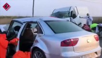 Accidente de tráfico mortal en Pinoso entre un coche y una furgoneta