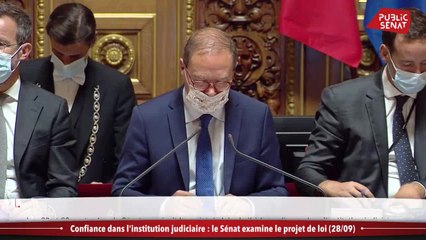 Confiance dans la justice : le Sénat adopte le texte en le modifiant       - Les matins du Sénat (01/10/2021)