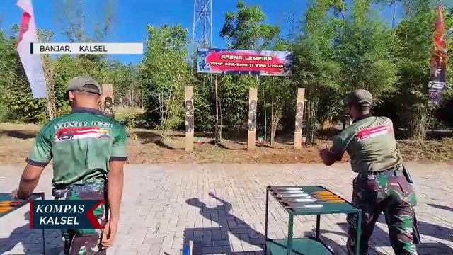 Latihan Lempika Bersama Korem 101/Antasari, Mengenal Keterampilan Dasar yang Dimiliki Anggota TNI