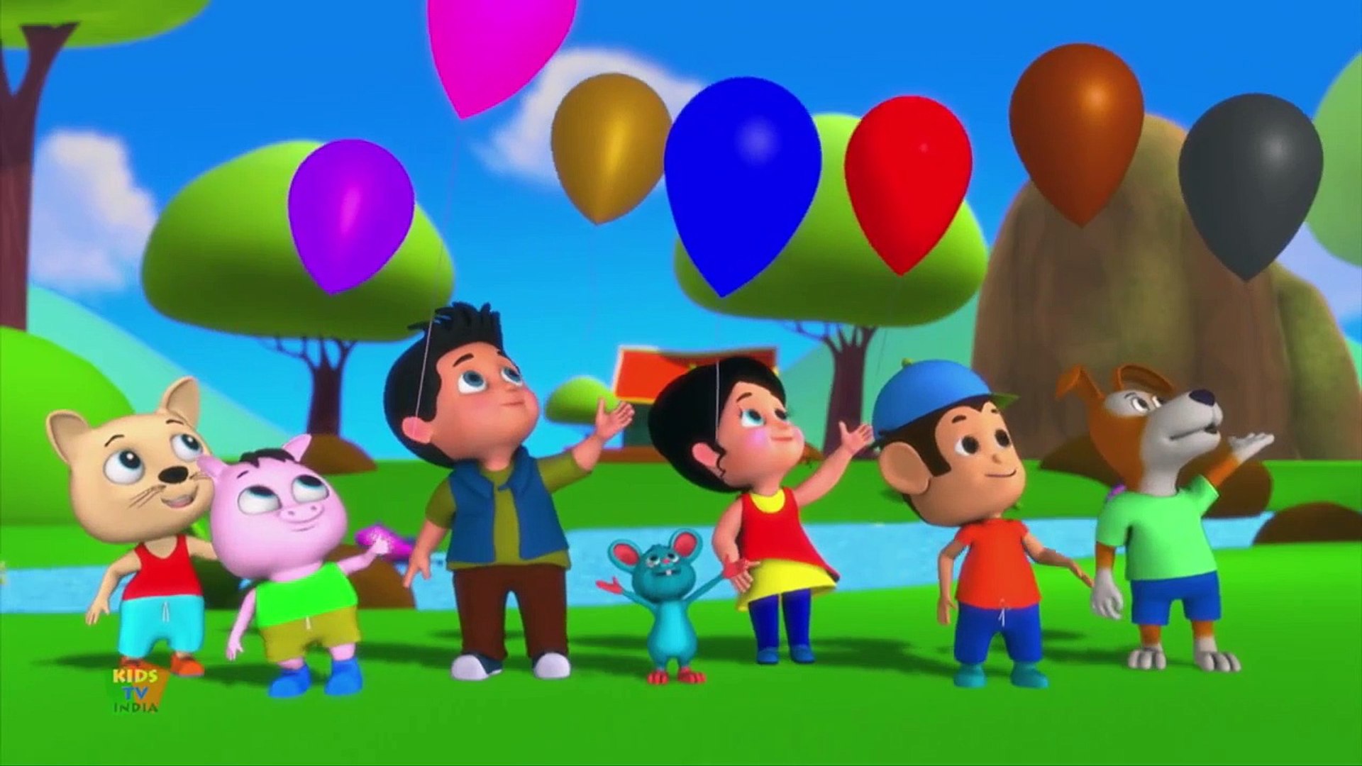 गुब्बारे वाला _ Main Gubbare Wala Hu _ Hindi 3D Rhymes _ Hindi Nursery  Rhymes _ Kids TV India - video Dailymotion