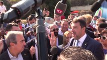 L'abbraccio a Roma tra Matteo Salvini e Giorgia Meloni
