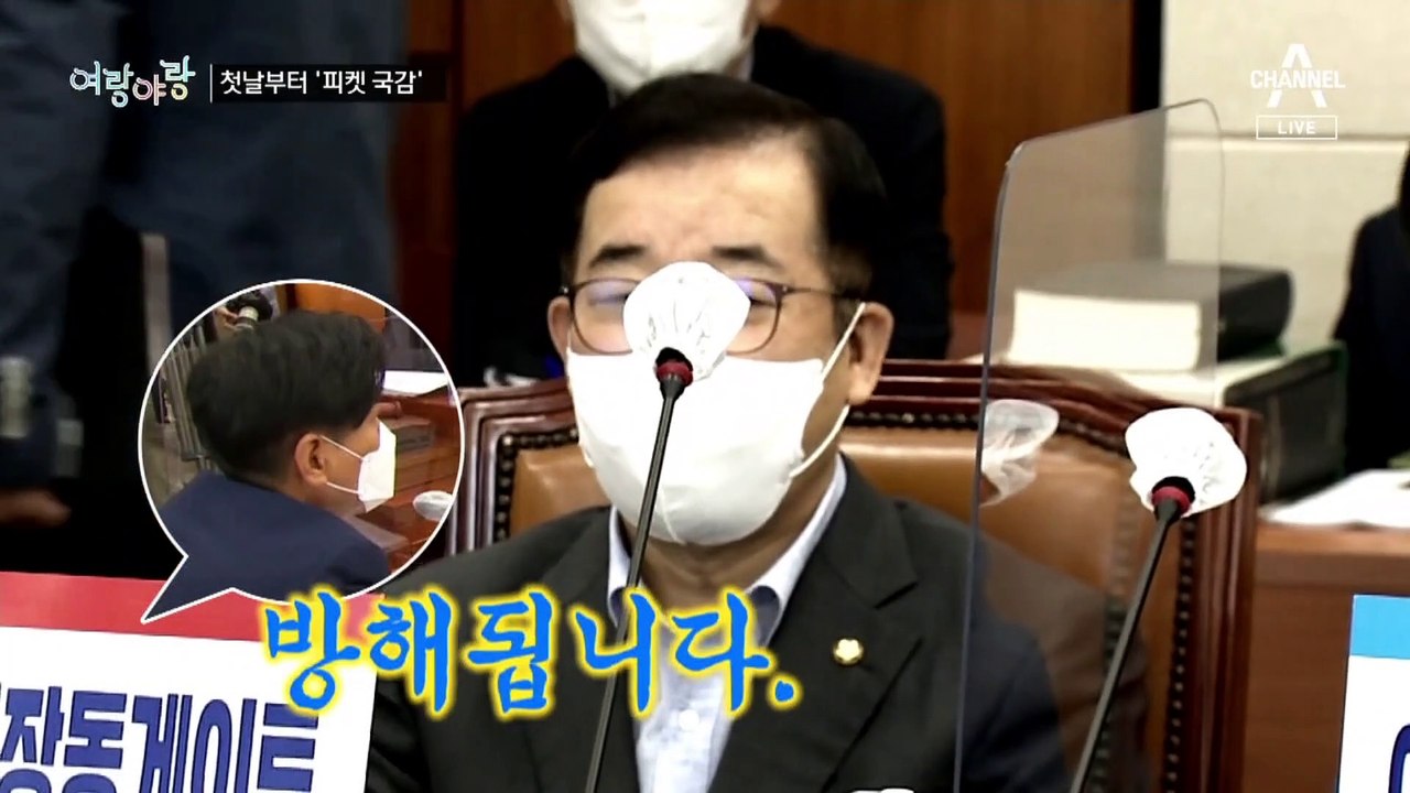 [여랑야랑]여야, 첫날부터 ‘피켓 국감’ / 현직 의원들 ‘후보’를 지켜라