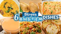 6 Stress Buster Recipes | How To Make Samosa | Dal Khichdi | Chai | Tawa Pulao | Margherita Pizza