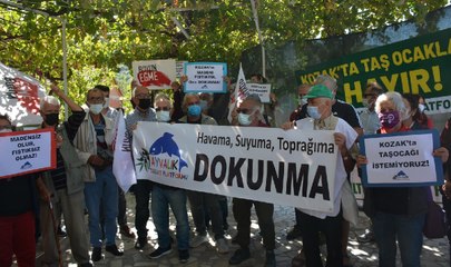 ÇED toplantısı, halkın protestosu üzerine iptal edildi.
