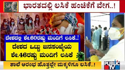 ದೇಶದಲ್ಲಿ ಈವರೆಗೂ 80 ಕೋಟಿಗೂ ಅಧಿಕ ಜನರಿಗೆ ಕೋವಿಡ್ ಲಸಿಕೆ ವಿತರಣೆ | Covid-19 Vaccination