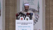 Diyanet İşleri Başkanı Erbaş, Camiler ve Din Görevlileri Haftası Açılış Programı'nda konuştu (2)