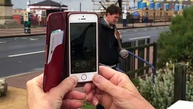 Sculpture and virtual reality app in memory of 53-foot high dinosaur statue Luna Park unveiled in Southsea Common