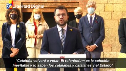 Aragonés: "Cataluña volverá a votar, el referéndum es inevitable"