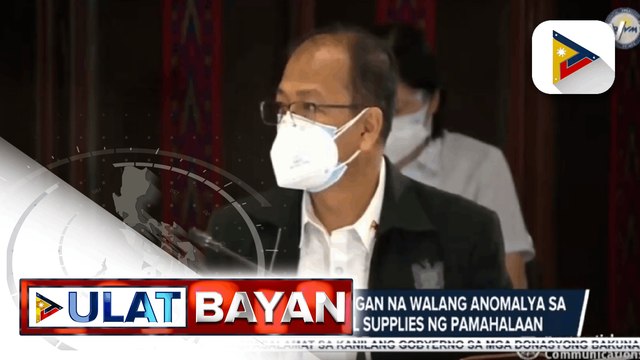 Pres. Duterte, ipinag-utos na huwag nang dadalo ang cabinet members sa mga pagdinig ng Senate Blue Ribbon committee kaugnay sa alegasyon ng overpriced sa pandemic supplies