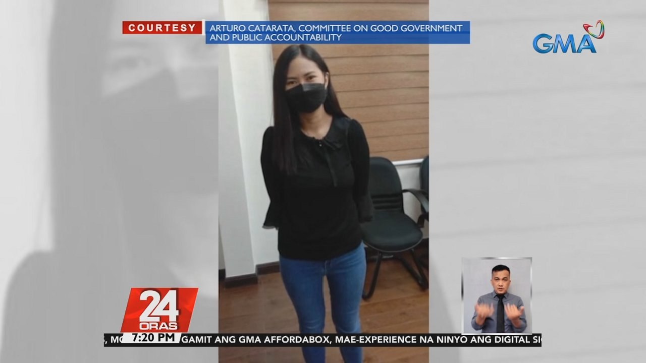 Tauhan ng Pharmally na si Krizle Mago, nasa pro...