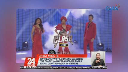 Iba't ibang twist sa bagong Season ng "The Clash" na mapapanood na simula bukas, dapat abangan ng viewers | 24 Oras