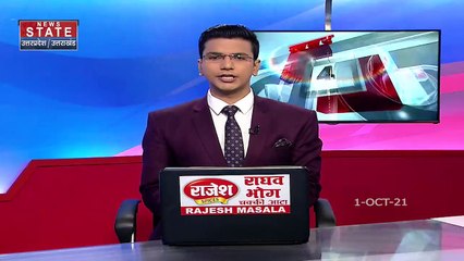 Paudi पहुंचे रक्षामंत्री राजनाथ सिंह का CM धामी ने किया जोरदार स्वागत