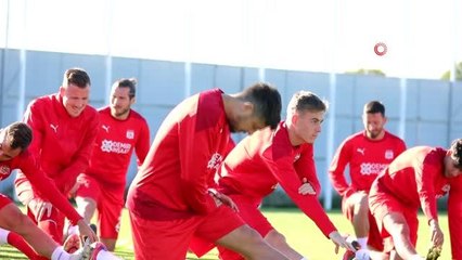 Sivasspor, Beşiktaş maçının taktiğini çalıştı