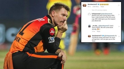 SRH కోసం రక్తం చిందించా.. కన్నీరు కార్చా -  David Warner | IPL 2021 | Oneindia Telugu