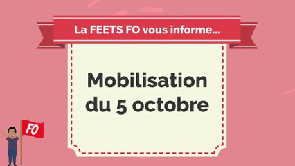 Rendez-vous le 5 octobre en grève et dans les manifestations !