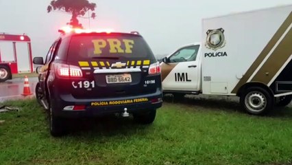 “Eu tentei frear pra evitar a batida, mas não adiantou”, diz motorista de caminhão que se envolveu em acidente na BR-369