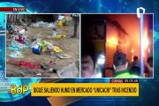 Incendio en 'Unicachi': comerciantes preocupados por aparición de humo negro en el lugar