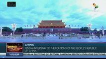 China celebrates 72 years of its founding as a republic