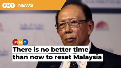 A holistic approach by non-partisan group needed to reset Malaysia, says Musa Hitam