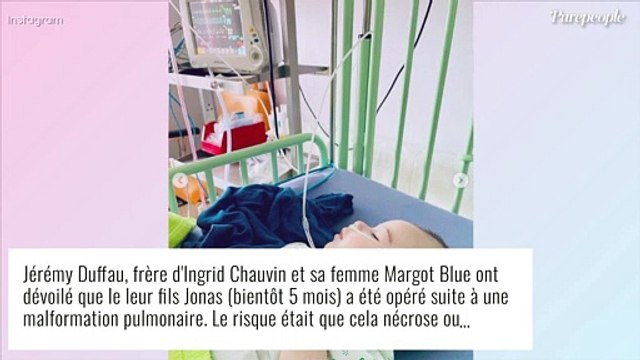 Ingrid Chauvin, son neveu de 4 mois opéré : photos depuis l'hôpital, une malformation en cause