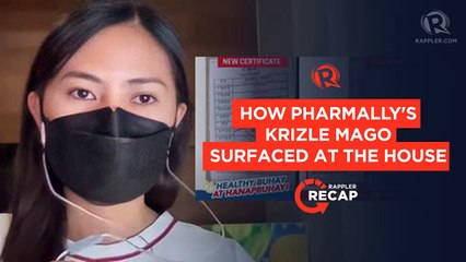 Download Video: Rappler Recap: How Pharmally’s Krizle Mago surfaced at the House