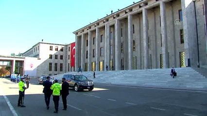 Cumhurbaşkanı Erdoğan TBMM'den ayrıldı