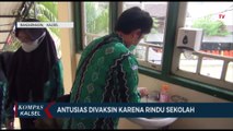 300 Pelajar SMK Divaksin Covid-19, Siswa : Ingin Kembali Belajar di Sekolah