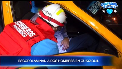 Dos ciudadanos fueron escopolaminados por mujeres