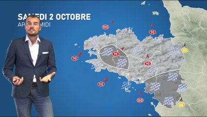 Bulletin météo pour le samedi 2 octobre 2021