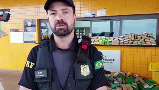 Carro com tabletes de maconha é apreendido pela PRF
