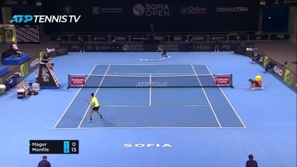 Sofia - Monfils éparpille Mager