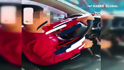 7 yaşındaki çocuğuna otomobil kullandıran babaya ceza