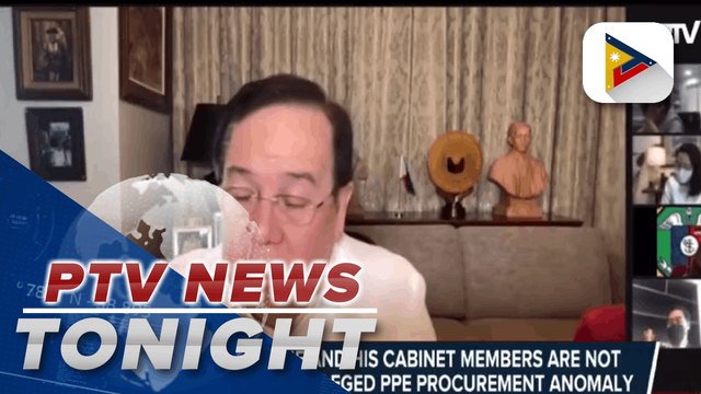PRRD insists he and his cabinet members are not involved in the alleged PPE procurement anomaly | via @naomiPTV