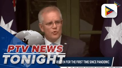 Australian border to reopen for the first time since pandemic; Massive fire hits industrial area in Southern California; Several injured as tornado hits Northern German coast; Japan's princess to marry commoner boyfriend | via Meg Luna