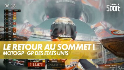 Marc Marquez meilleur temps de la 1ère séance d'essais - GP des États-Unis MotoGP