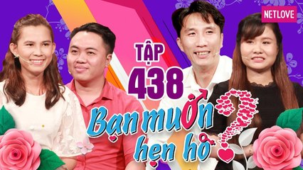 Bạn Muốn Hẹn Hò - Tập 438: Mới gặp đã đòi bấm chuông để hôn - màn chào sân ấn tượng với loa kẹo kéo