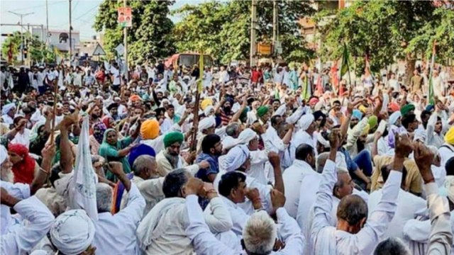 Paddy procurement postponed: Punjab-Haryana farmers protest