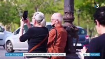 Arc de Triomphe : l'empaquetage de Christo disparaîtra ce week-end, des visiteurs saluent 