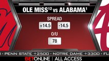 Ole Miss vs Alabama College Football Picks | BetOnline.ag NCAA Football Odds