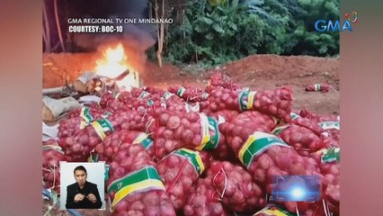 P13-M halaga ng mga sibuyas galing China, sinira | Saksi