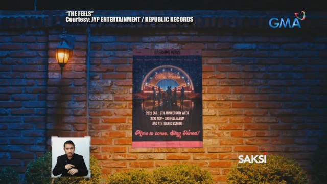 Comeback at tour ng Twice, inanunsyo kasabay ng release ng 1st full English single nila na The Feels | Saksi