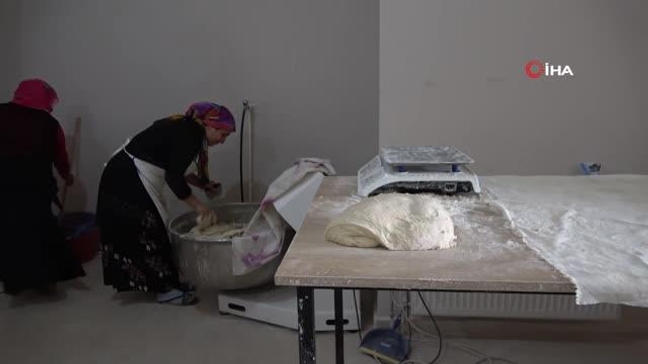 Tandır ekmeği Tatvanlı kadınların geçim kaynağı oldu