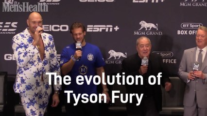 The evolution of Tyson Fury