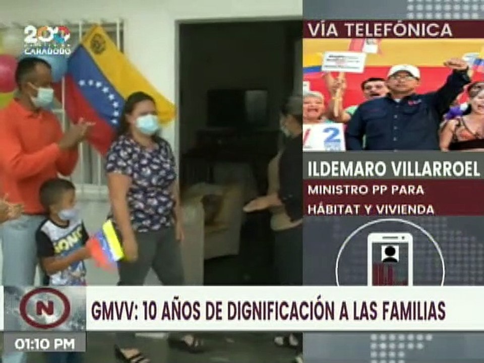 GMVV celebra el hito 3.700.000 viviendas construidas en Revolución Bolivariana