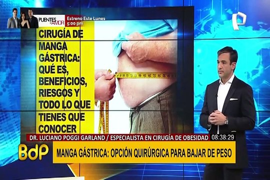 Baje de peso con la manga gástrica: conozca los beneficios de esta operación