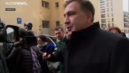 Mijaíl Saakashvili detenido al regresar a Georgia tras ocho años de exilio