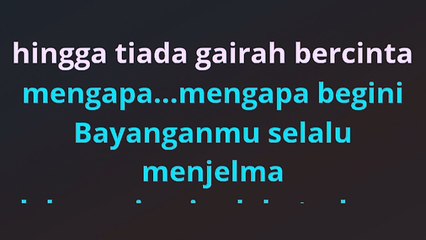 Bayanganmu l Lirik Lagu Karaoke