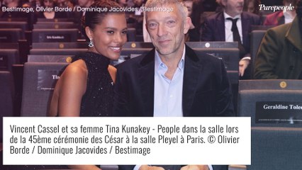 Vincent Cassel, son coup de foudre pour Tina Kunakey qui avait 18 ans : "J'ai été surpris par son âge"