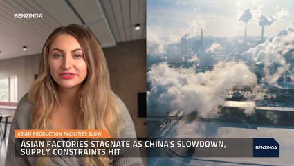 Asian Production Facilities Slow
